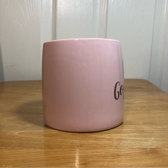 Slant Collections Ceramic Light Pink / Gold HELLO Gorgeous Coffee Mug 20oz - Picture 6 of 10